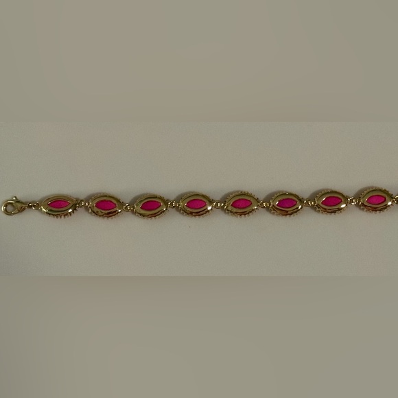 Kendra Scott Jana Magenta Bracelet GUC - Picture 13 of 14